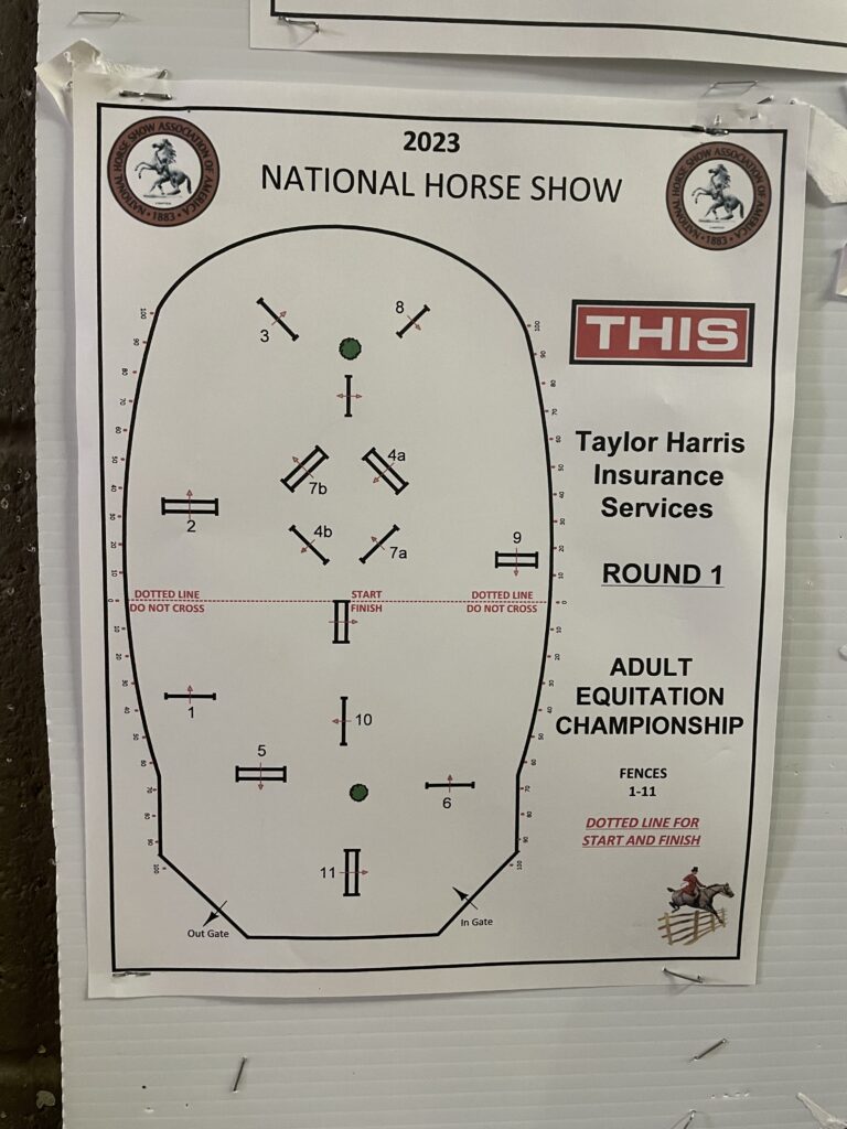 THIS National Horse Show Adult Medal Finals Round 1 2023